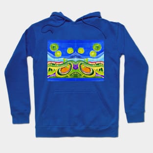 blue sky Hoodie